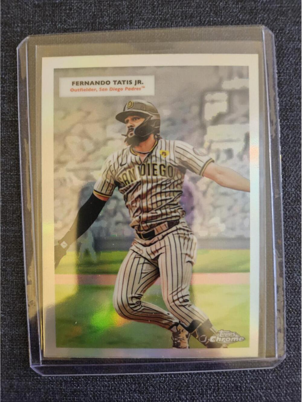 Tony Gwynn / Fernando Tatis Jr. #55DH-14 -2025 Topps Chrome Platinum 1955 Double